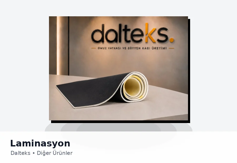 Dalteks Laminasyon ürün grubu
