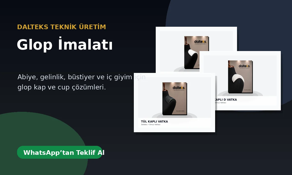 Dalteks Abiye Kabı Glop sektör görseli
