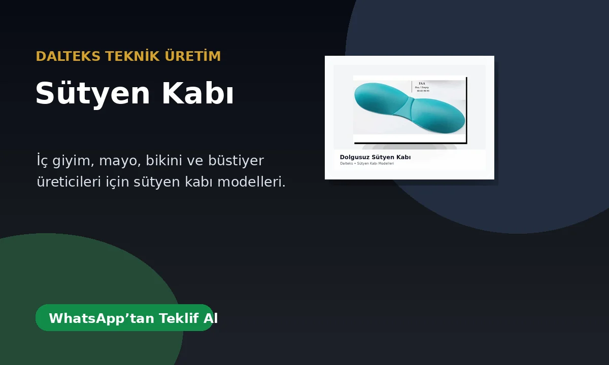 Dalteks Destekli Kaplar sektör görseli